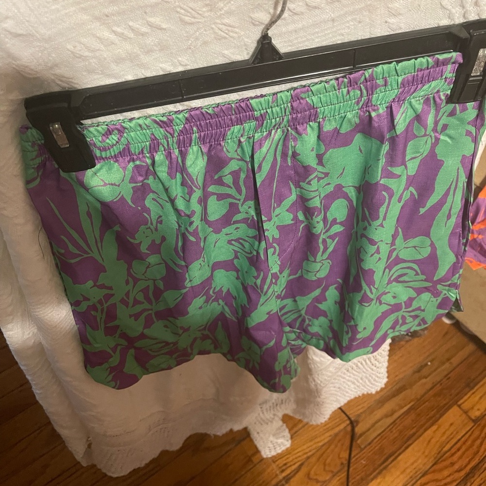 Fashion Print Sets For Woman Summer Casual Long Sleeve Top + Short 2 Piece Set.